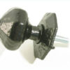 KIRKPATRICK 3064 3064 Centre Door Knob 70mm Antique Black (Per EACH)