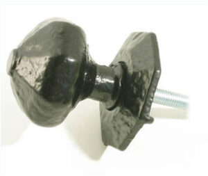 KIRKPATRICK 3064 3064 Centre Door Knob 70mm Antique Black (Per EACH)