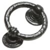 KIRKPATRICK 782 782 Door Knocker Ring 101mm Black (Per EACH)