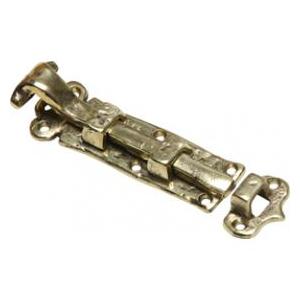 KIRKPATRICK B1157 +BRASS 1157 5 Door Bolt 5 Antique Brass (Per EACH)