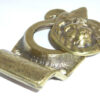 KIRKPATRICK B1487 +B1487 Cylinder Pull Round 127mm Antique Brass (Per EACH)