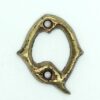 KIRKPATRICK B1976/Q +B1976/Q Letter 1.3/4 'Q' Antique Brass (Per EACH)