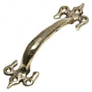 KIRKPATRICK B564/7 +BRASS 0564 7 Door Pull Handle 177mm F/f Antique Brass (Per EACH)