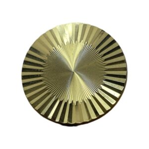 LILLY Cupboard Knob 25mm D'Cut Brass (Per EACH)