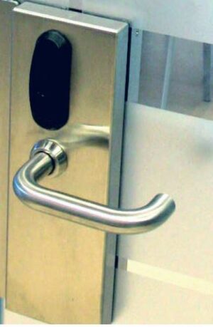 SALTO E9650UGDIM0RH Prox DIN Glass Door Handleset SSS Rh (Per EACH)
