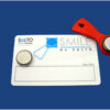 SALTO IBPSR Smile Ibutton Program Fob & Shadow Card Red (Per SET)