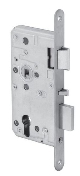 XS4 DIN Glass Door Lock Mechanism Left Hand SS (Per EACH)