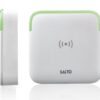 SALTO WRDM0S4W Design Xs Mifare Desfire BLE Sq Reader White (Per EACH)