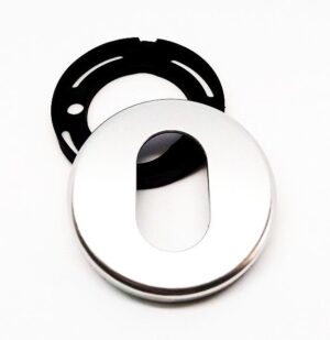 Lock-Tech Escutcheon Oval (54x8) SAA (Per PAIR)