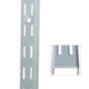 Twinslot Upright 425mm (16.75in) Off-White (Per EACH)