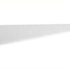 Twinslot Bracket 170mm (6.5x2in) Off-White (Per EACH)
