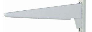 Twinslot Bracket 610mm (24x4in) Off-White (Per EACH)