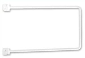 Twinslot Bookend 200mm (7.75in) Off-White (Per PAIR)