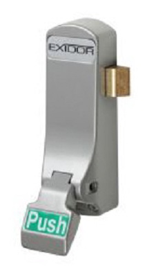 EXIDOR 15000200 Pushpad Emergency Exit Latch Rev Silver (Per EACH)