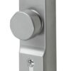 EXIDOR 15000400-P Outside Access Dev Knob/Euro W/Cyl Silver (Per EACH)