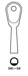 Era 581-56 Window Key (Per EACH)