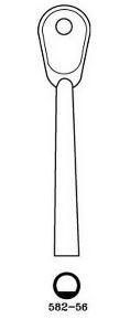 Era 582-56 Window Key (Per EACH)