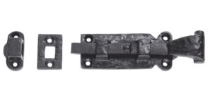 Bolt Straight 6in Black Antique (Per EACH)