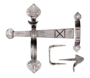 Gothic Thumblatch Pewter (Per SET)