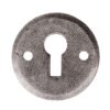 Escutcheon Round Open 40mm Pewter (Per EACH)