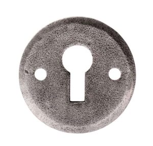 Escutcheon Round Open 40mm Pewter (Per EACH)