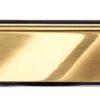 MAP HARDWARE Telescopic Letter Plate 306mm Brass (Per EACH)