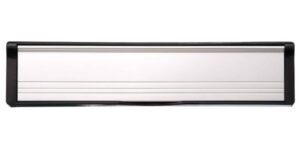 MAP HARDWARE B54112-31EL Telescopic Letter Plate 306mm Blk/SAA (Per EACH)
