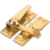 Sash Fastener Quadrant Arm Knob 70mm Pol Brass (Per EACH)