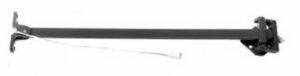 Junior Garage Door Holder Light 381mm Black (PAIR)