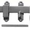 Gate Handle Latch Set 180mm Black (Per SET)
