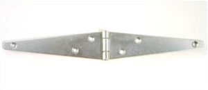 Light Strap Hinges 150mm Bright Zinc Plated (Per HINGE)