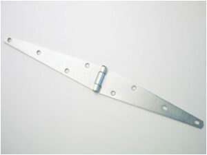Light Strap Hinges 200mm Bright Zinc Plated (Per HINGE)