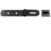 Hasp & Staple 200mm Black (Per EACH)