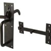 PERRY Suffolk Latch Light Pattern Black (Per EACH)
