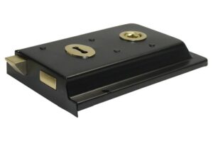 Rim Sashlock 150x100mm Black (Per EACH)
