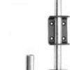 Garage Door Drop Bolt 450mm Black (Per EACH)