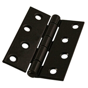 PERRY Strong Steel Butt Hinge 100mm Hewi Jet Black (Per HINGE)