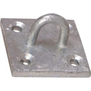 Staple On Plate Galvanised (Per EACH)