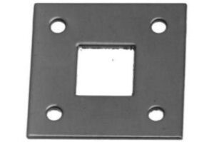 PERRY Receiver Plate Square Bolt 16mm ZP (Per EACH)