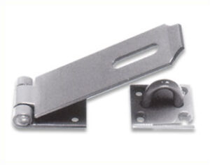 Hasp & Staple 180mm Black (Per EACH)