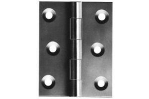 PERRY 899-0100SC Double Steel Butt Hinge 100mm SC (Per HINGE)