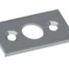 Bolt Receiver Flat 8mm Hole CP (Per EACH)