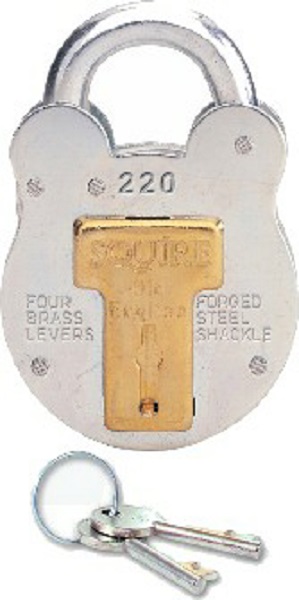 Squire Padlock 220 Old English 38mm Wide (Per EACH)