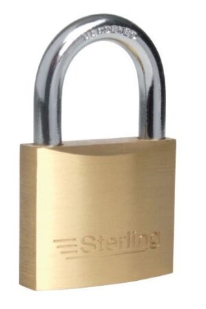 STERLING BPL402 Padlocks (2) Steel Shackle 38mm KA (Per PK 2)