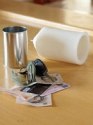 Key/Money Safe Candle (Real Wax) (EACH)