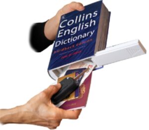 STERLING Key/Money Safe Collins Dictionary Book (Per EACH)
