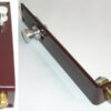 Knob Slide Bolt 152mm Burgundy (Per EACH)