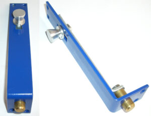 Knob Slide Bolt 152mm Mid Blue (Per EACH)