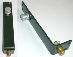 Knob Slide Bolt 152mm Forest Green (Per EACH)