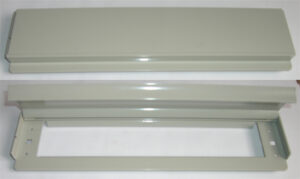 Letter Plate 76x305mm Grey (Per EACH)